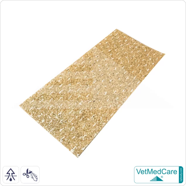 Eye spacer for horse head mask - Woodcast material | VetMedCare®