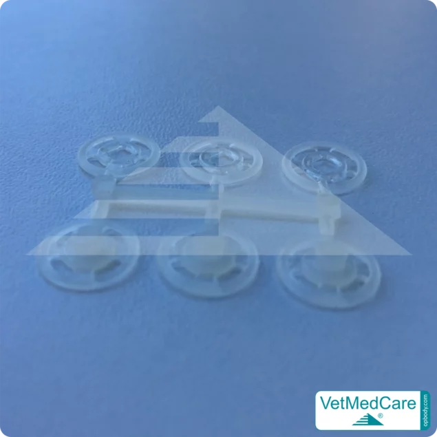 Snap fastener set | transparent | VetMedCare®