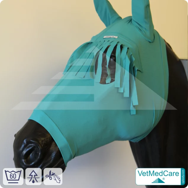 Horse fly protection | insect repellent | head protection & ear protection with fringes | VetMedCare®
